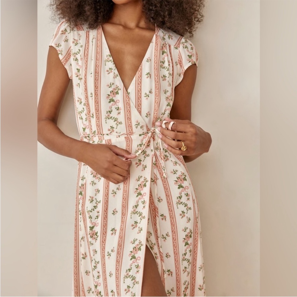Reformation | Carina Dress in Hampton Stripe | S - Picture 3 of 7